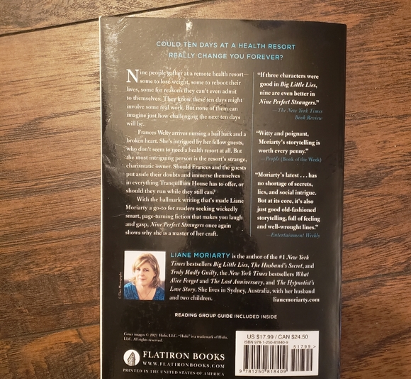 Nine Perfect Strangers Paperback book - Picture 4 of 4